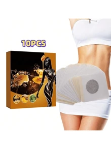 10 Stücke Körperpflaster, Bauchpflege Erwärmungspflaster für Frauen