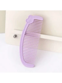 10pcs Cartoon Heart-Shaped Mini Comb, Portable Comb, Home Hair Brush, Gift Idea For Friends