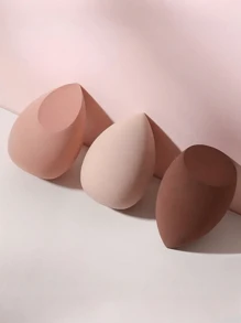 20pcsRandom Color Shape Makeup Sponge Set, Facial Beauty Sponge For Liquids, Creams And Powders, Multi-Color Makeup Sponges, Latex-Free Dry And Wet Dual-Purpose Foundation Cream, Suitable For All Skin Types, Christmas Gifts, Simple And Beautiful, Easy To Carry