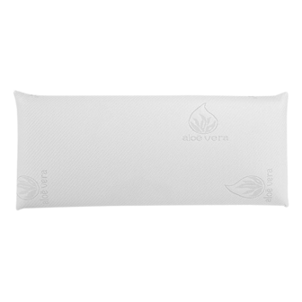 CasaSofia- Almohada 100% Viscoelastica Aloe Vera, indeformable, hipoalergénica, ergonomica y transpirable. Fabricado en ESPAÑA.