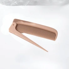 1 pezzo Pettine pieghevole portatile, Pettine pieghevole con punta, Spazzola massaggiante per il cuoio capelluto portatile e resistente con cuscinetto ad aria, Accessorio per lo styling dei capelli, Prodotto e accessorio per capelli, Adatto per salone di bellezza, necessità di bellezza e di viaggio