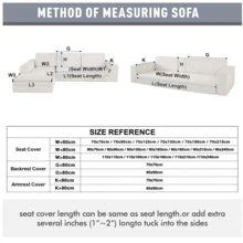 Heikoeco®Samt Sofaschoner Rutschfest 1 2 3 4 Sitzer, L Form Sofaüberwurfe, Sofadecken Für Sitzfläche, Ultra Weicher Sofaschoner - Beige 90*160cm - View 6