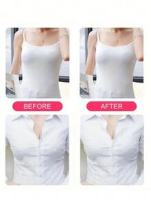 4/6pcs Silicone Nipple Pasties With Storage Box, Breathable Invisible Adhesive Nipple Covers For Backless Dresses, Comfortable For Home Use, Wedding Photoshoot - Multicolor - View 3