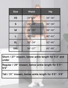 Women's Petite/Regular/Tall 3 Lengths Soft Rayon Sweatpants Breathable Pants With Adjustable Shockcord  Casual With Available Inseam - Màu be - Xem 11