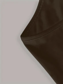Kit 3 Cropped Tank Top Light Straps Thin Elegant Sensual Casual Cute Cotton Cropped Tank Top Street Daily - 黑色,酒紅色和灰色 - 查看 4