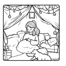 Un libro para colorear sobre momentos acogedores, adecuado para amigos, parejas y familias, excelente para reuniones, el Día de San Valentín, cumpleaños y otras festividades. Incluye materiales para pintar y estudiar, 22 páginas. Vuelta al cole