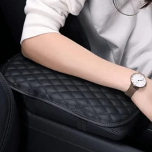 Center Console Cover With Two Storage Bag,Leather Comfort Armrest Cover For Car Decorations Height Car Armrest Cushion,Universal Car Arm Rest Cover Pad For Most Vehicles - Multicolor - View 19