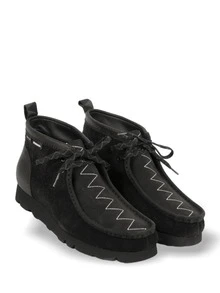 Clarks WallabeeBT GTX Black Combi Sde - Black - View 4
