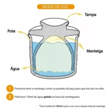 Soapstone Butter Dish - 淺灰色 - 查看 5