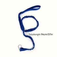 Kayak Accessories - Paddle Leash, High Visibility Durable Coil Lanyard With Hook, Anti-Lost Tether Suitable For Canoe, Kayak & Boat, Beach Essentials, Beach Accessories, Pool Float