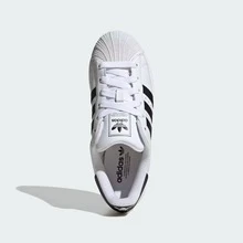 Adidas Originals Superstar II Shoes For Women, Shell-Toe Casual Activewear Sneaker For Daily Wear, Minimalist Low Top Sneaker For School And Workday Chic, Color Block Sneaker For Women's Fall Outfits, Black And White Shoe For Skate Outfits - 雲白 / 核心黑 / 雲白色 - 查看 7