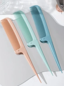 1 pezzo Pettine pieghevole portatile, Pettine pieghevole con punta, Spazzola massaggiante per il cuoio capelluto portatile e resistente con cuscinetto ad aria, Accessorio per lo styling dei capelli, Prodotto e accessorio per capelli, Adatto per salone di bellezza, necessità di bellezza e di viaggio
