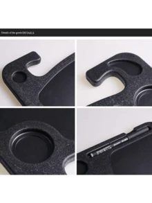 Car Laptop Desk, Multi-Function Chair Back Dining Table, Steering Wheel Table Board For Laptop & Tablet - Multicolor - View 7