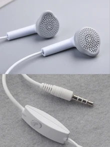 Auriculares con cable tipo C, conector de 3.5mm, auriculares intraurales USB C para llamadas y música, audífonos estéreo de bajo para dispositivos electrónicos