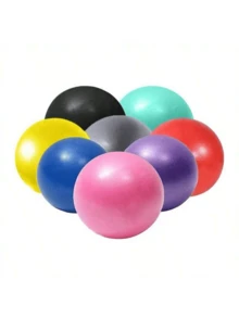 25cm Thick Mini Yoga Ball, Inflatable Pilates Small Fitness Ball