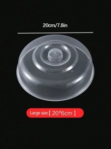 1 قطعة غطاء وعاء محفوظ للتسخين بالميكروويف، مقاوم للحرارة، غطاء أطباق ساخنة