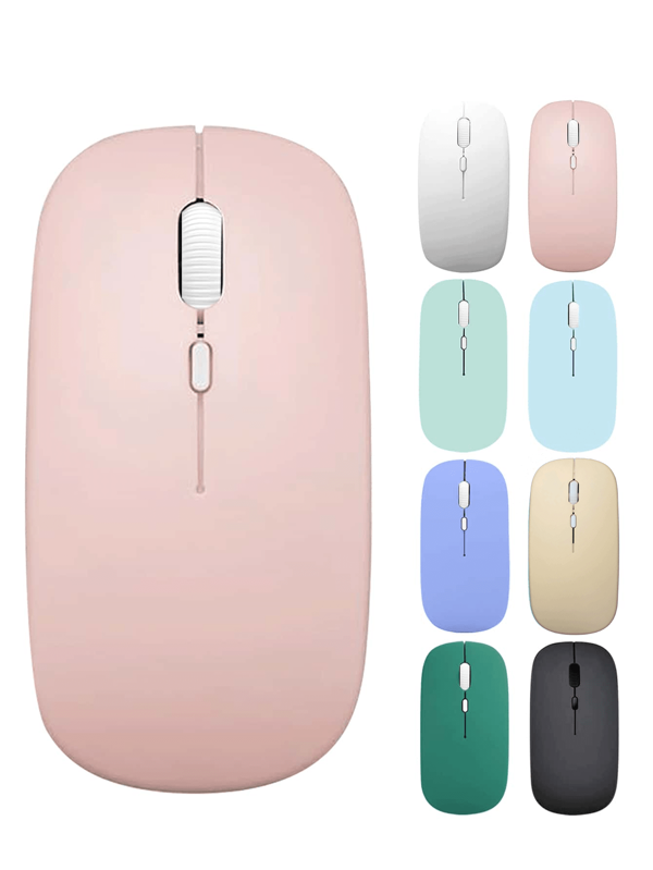 Souris sans fil Bluetooth compatible avec iPad, Surface Pro, MacBook Pro, Air. Souris d'ordinateur sans fil Bluetooth pour iMac, ordinateur portable. Petite souris portable pour les voyages