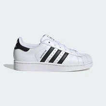 Adidas Originals Superstar II Shoes For Women, Shell-Toe Casual Activewear Sneaker For Daily Wear, Minimalist Low Top Sneaker For School And Workday Chic, Color Block Sneaker For Women's Fall Outfits, Black And White Shoe For Skate Outfits - 雲白 / 核心黑 / 雲白色 - 查看 6