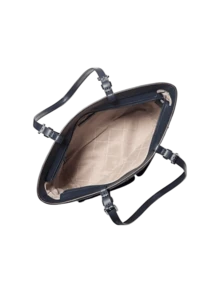 Michael Kors Women's Letter Pattern Large Capacity Daily Commuting Tote Bag - Navy Blue - View 3