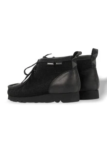 Clarks WallabeeBT GTX Black Combi Sde - Black - View 3