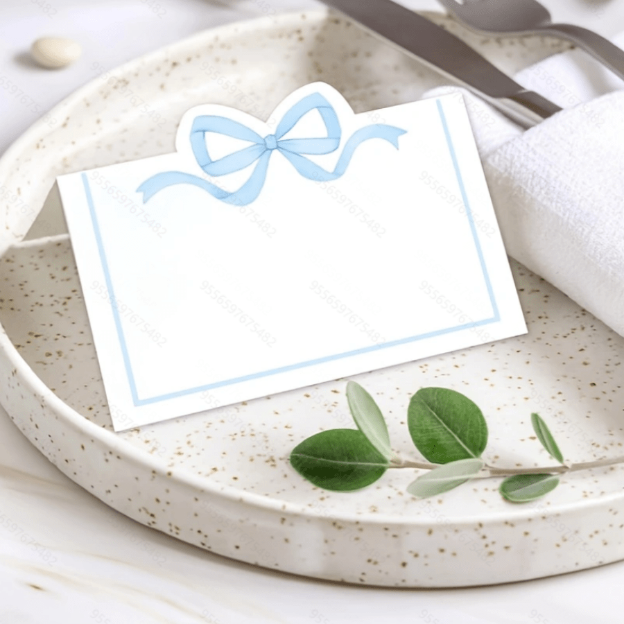 10pcs/30pcs Butterfly Place Cards For Wedding Reception, Guest Name Cards For Birthday Party, Table Decorations