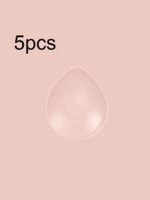 1/5 Peças Adesivos de Natação de Silicone Ultrafinos para Mulheres - Design Sem Costura e à Prova d''Água para Proteção de Maiô Bikini e Calças de Ioga - Multicolorido - Visão 17