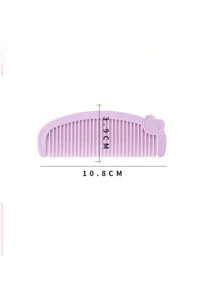 10pcs Cartoon Heart-Shaped Mini Comb, Portable Comb, Home Hair Brush, Gift Idea For Friends