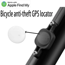 Bicycle Hidden Anti-Theft Locator, Bicycle Anti-Theft, Bicycle Locator, Outdoor Non-Stop, Group Tracking, Remote Precise Search, One-Button Calling Device, Long Lasting Battery, IP67 Waterproof, GPS Tracker Compatible With "Find My Global" Platform, Suitable For Cycling, Locating, Anti-Theft, Outdoor, Bicycle, Bicycle Accessories, Road Bike, Mountain Bike, Skateboard, Motorcycle, Pet Anti-Loss, Only Supports IOS