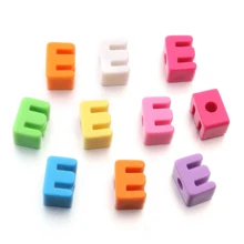 10pcs/20pcs/30pcs/50pcs Multicolored Acrylic 26 English Letters & Numbers Macaroon Beads, Alphabet Beads For DIY Jewelry Making Craft - Acrylic Beads - View 19