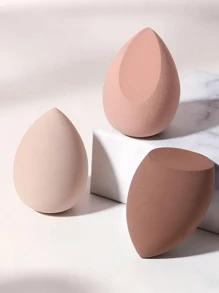 20pcsRandom Color Shape Makeup Sponge Set, Facial Beauty Sponge For Liquids, Creams And Powders, Multi-Color Makeup Sponges, Latex-Free Dry And Wet Dual-Purpose Foundation Cream, Suitable For All Skin Types, Christmas Gifts, Simple And Beautiful, Easy To Carry