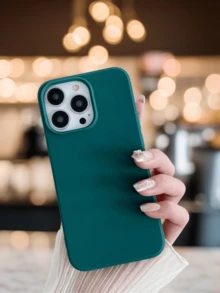 Premium Velvet Silicone Case Cover - Màu Hồng baby - Xem 2