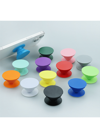 Support de téléphone portable magnétique à air, de couleur unie, mignon, en forme de cœur, de couleur bonbon, télescopique, de bureau, compatible avec et Android. Cadeau pour l'anniversaire, la famille et les amis. Support et support de téléphone avec poussée-traction, accessoire de téléphone
