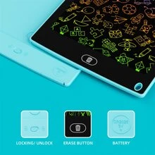 Mixed Colors  10 Pieces Of Magic Drawing Board Automatically Eliminate Marks Black Technology Children Repeatedly Doodle Without Paper