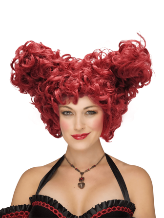 Alice In Wonderland Red Queen Cosplay Wig, Funny & Fashionable Styling For Party, Anime Costume