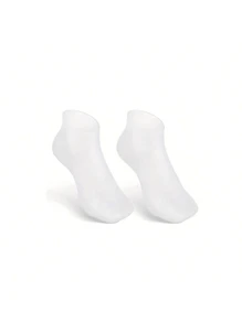 2pcs Silicone Moisturizing Foot Socks For Dry Cracked Feet Foot Care Socks Massage Moisturizing Gel Socks Pedicure Socks Tool,Gift