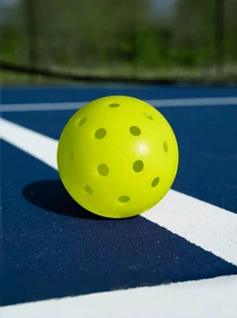 1pc Outdoor Pickleball - Official USA Pickleball, APP Tour Series + USA Open Pickleball