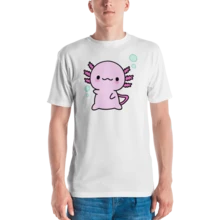 Playera Axolote Kawai. Ajolote Burbujas. Aesthetic. Regalo. Outfit. Estilo