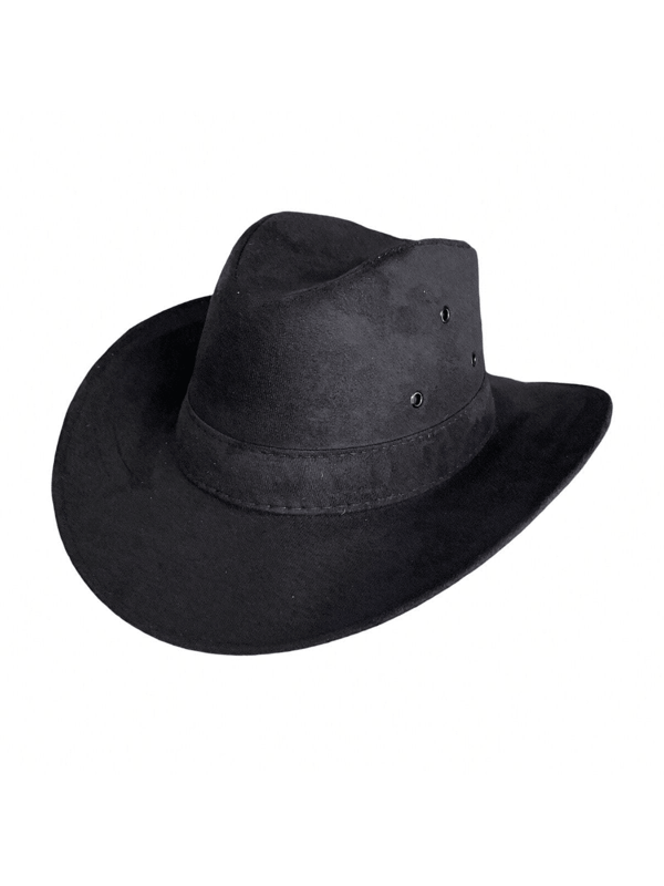 Chapéu Cowboy de Camurça Boiadeira Cowgirl Arraial Junina Moda Hippie Boho Folk