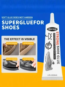 1 Piece Premium Adhesive For Shoe Repair - Strong, Soft, Waterproof And Flexible Adhesive For, Sports And Shoe Restoration - Ideal For DIY Shoe Repair And Shoemaking