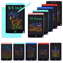 Mixed Colors  10 Pieces Of Magic Drawing Board Automatically Eliminate Marks Black Technology Children Repeatedly Doodle Without Paper