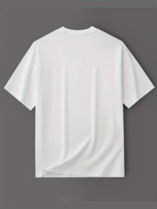 Summer Women's Regular Long 1962 Printed Round Neck Vacation Women's Clothing, Women's Birthday Clothing, Summer Tops, Business Casual Women's Sports Short Sleeves, Festival Outfits For Women - White - View 2