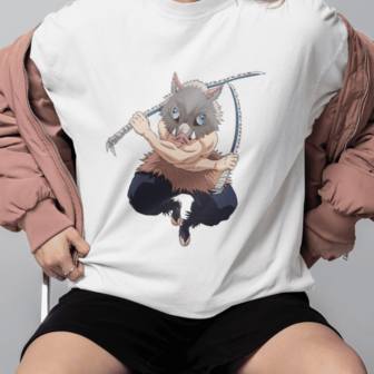 Inosuke Hashibira Camiseta unisex sublimada – Kimetsu no Yaiba