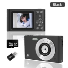 4K 1080P HD Digital Camera With 16X Digital Zoom, USB Charging And 2.4" LCD, Rechargeable Photography Camera Suitable For Vlogging And Beginners, Comes With 32G Memory Card - Birthday Gift - Multicolor - View 13