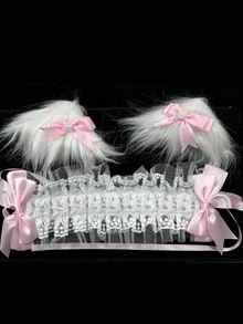 3/Pcs 1Pc New Cute Headgear, Lolita Dress-Up, Party, Travel Fashion Accessories, Hair Accessories, Transformation Into A Small Animal Cat Ears Hairpin, Gift For Girlfriend Halloween Costume