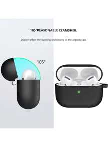 Case Compatible With Apple Airp Ods Pro Case Earphone Accessories Wireless Bluetooth Headset Silicone Air Pod Pro Cover With Cleaner Kit