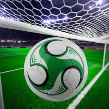 2# Colorful Swirling Print Professional Football