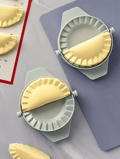 1 pieza Molde para hacer empanadillas, prensa para empanadillas, molde para hacer pierogi, pastelitos, calzones, empanadas, empanadillas chinas, utensilios de cocina, suministros de repostería, artículos de cocina