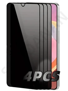 4 Packs HD Anti-Peeping Screen Protector For Tecno/OnePlus, Full Coverage, Easy To Install, HD Clear, Bubble-Free, Scratch-Proof And Shatter-Proof, Tempered Glass Screen Protector, Ultra-High Definition. Suitable For Birthday/Family/Friends/Boys/Girlfriend Gifts