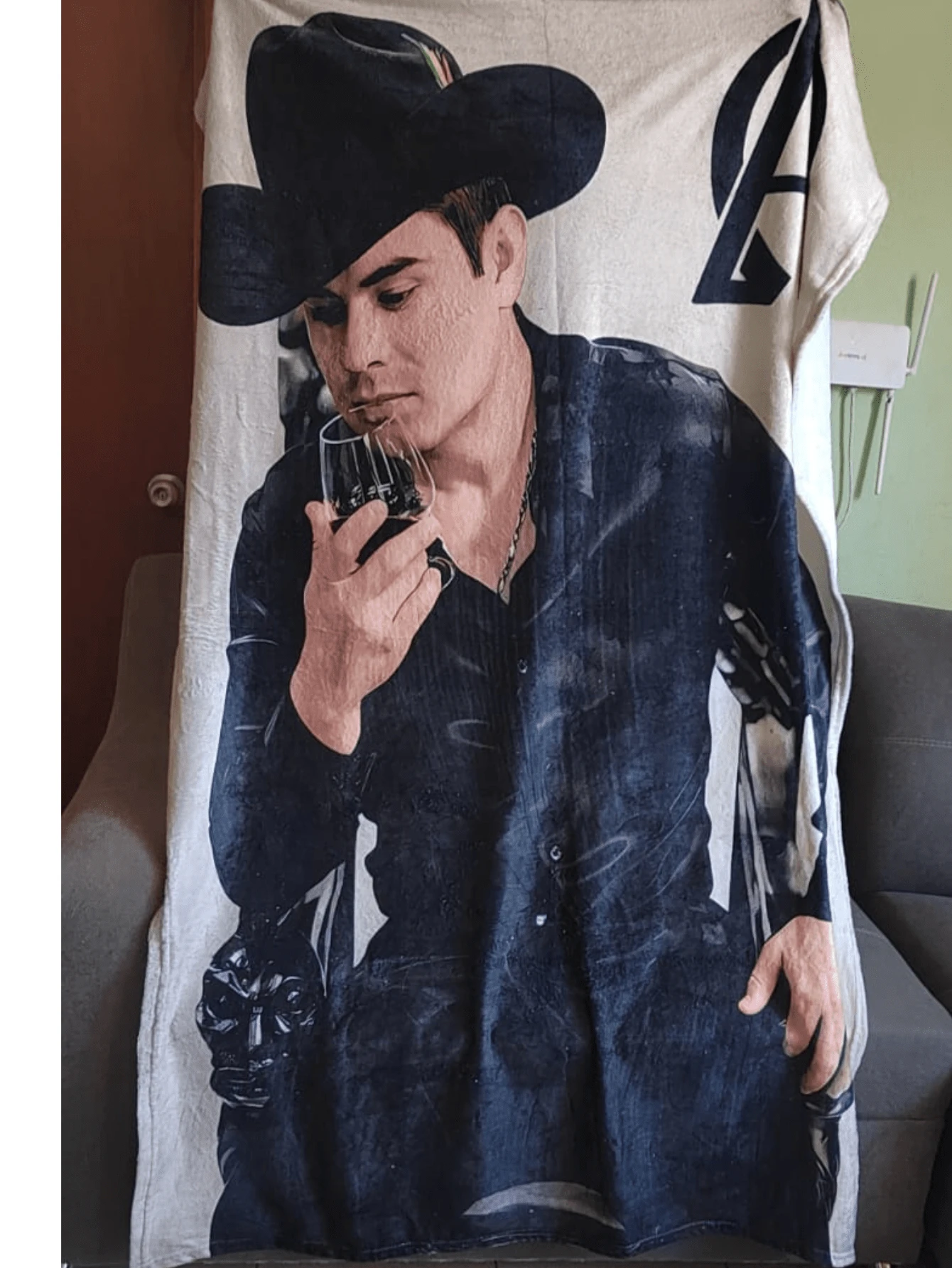 Ultra-Soft Single Teddy Travel Blanket - 黑色 - 查看 1