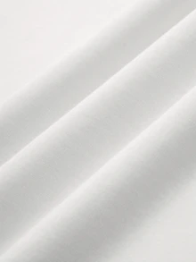 Summer Women's Regular Long 1962 Printed Round Neck Vacation Women's Clothing, Women's Birthday Clothing, Summer Tops, Business Casual Women's Sports Short Sleeves, Festival Outfits For Women - White - View 3